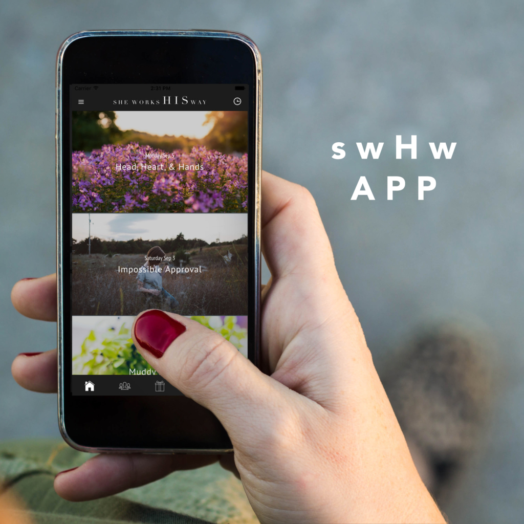 App_mini she works HIS way app
