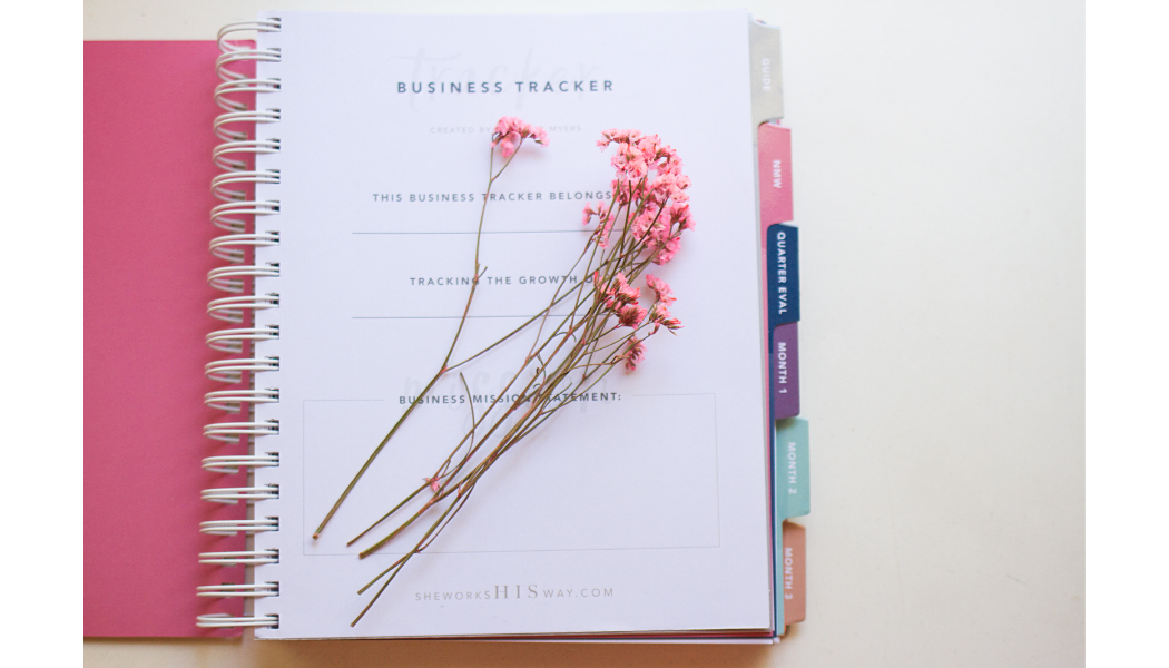 Blank 3.5 x 2 in biz tracker